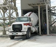 image of concrete truck